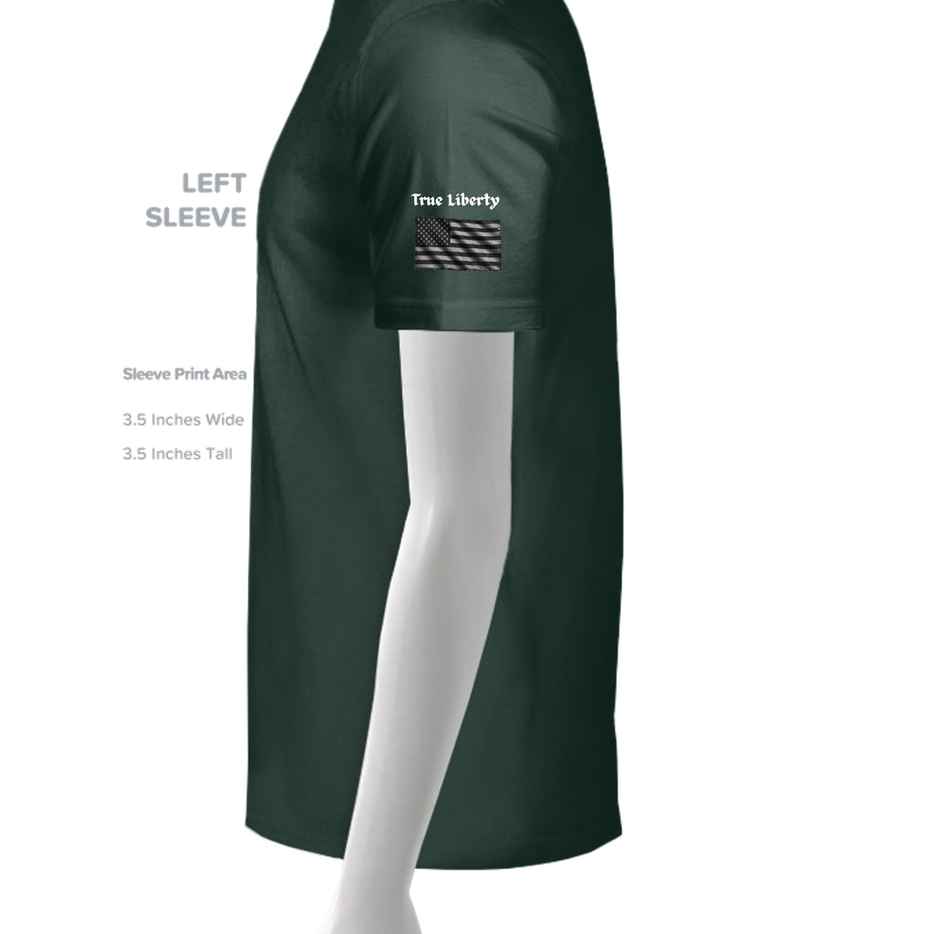 Hunter Green - 3001C - SLEEVE_LEFT